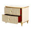 Scotts Square Nightstand - Light Champagne