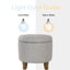 Repose-pieds de rangement 19 po-297832762