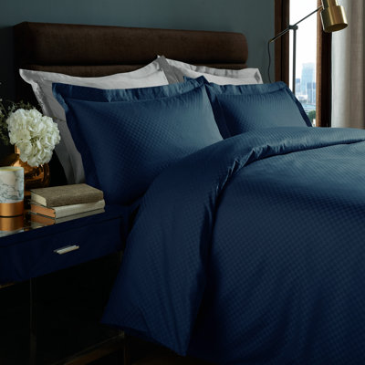 Adria Solid Colour Duvet Cover Set with Pillowcases Included