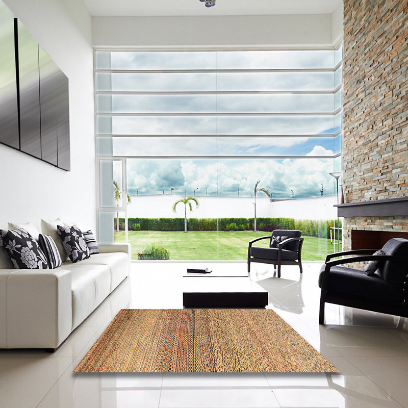 Abstract Indoor Rug, Square 3'