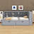 Wooden Daybed With Drawers,Storage Shelf And USB Charging Ports-106691860-106691862