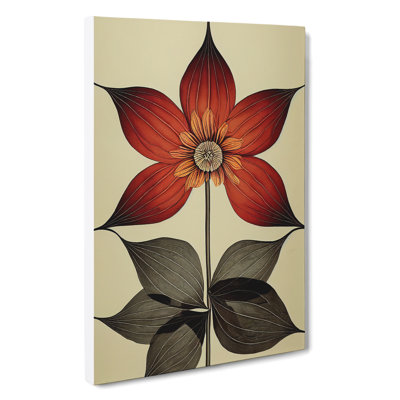 The Desirable Flower - Wrapped Canvas Print