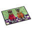 Tapis intérieur ou extérieur Westie A Winter's Night 24X36 PPP3276JMAT_Dog-1878202324