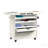 Traditional Craft Cart, White Finish