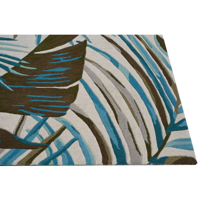 Amedeu Hand Tufted Wool Indoor Rug, Rectangle 2'3" x 4'6"