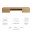 Bureau mural en bois Modway Render-1760944946