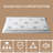  60" L x 36" W White Acrylic Shower Base for Two-Wall Alcove Right Entry | Center Drain with Magnetic Cover | Hassle-Free Cleaning