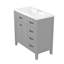 Ensemble de meuble-lavabo simple Milon-2106314320