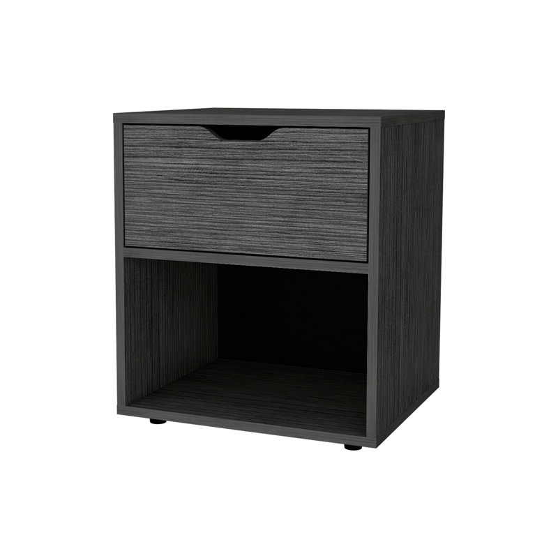 Table de chevet élégante, Gris clair