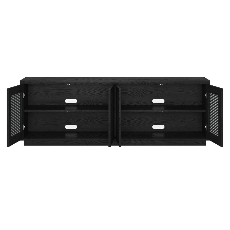 Meuble télé Giordano, Noir