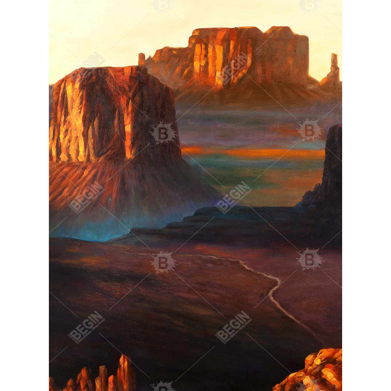 Toile Monument Valley Tribal Park | Décoration de chambre à coucher