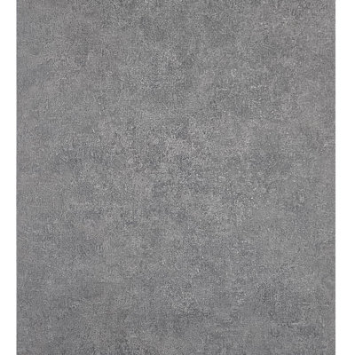Papier peint loft texturé gris mat Lottye