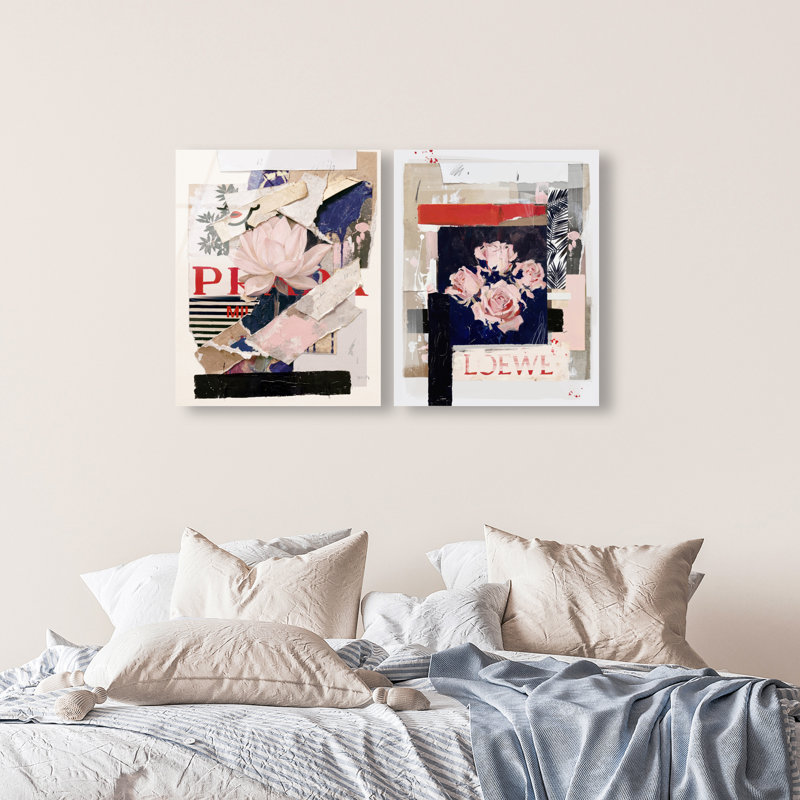 Milano Collage Set Set by Oliver Gal, 24"H x 30"W, High-Gloss Acrylic Print