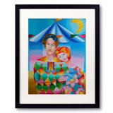 Lover In The Circus Print by Mairim Perez Roca