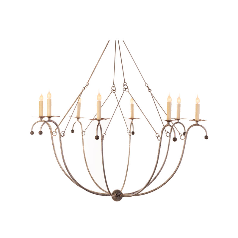 Spring Island Basket 8 - Light Chandelier