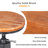 Swivel Counter Stool with Metal Frame-988352405-951660729