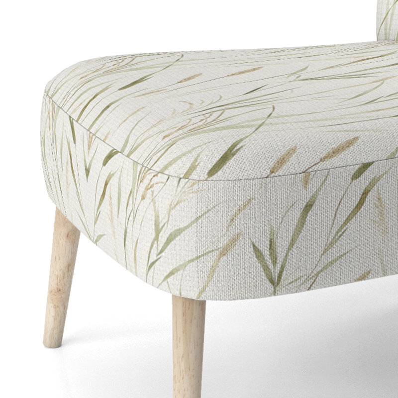 Chaise d'appoint Floral, Side Chair Armless