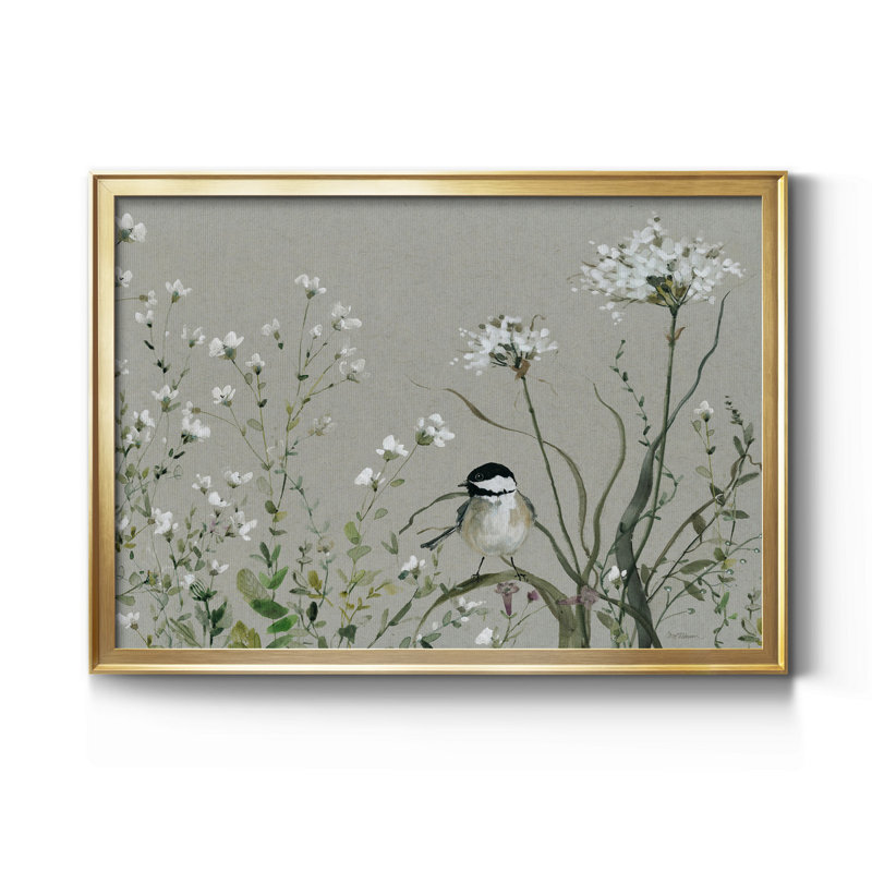 Étude de ciel ouvert I - reproduction d'art sur toile, Or, H 30,5 po x l 42,5 po x P 1,5 po