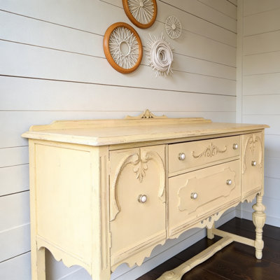 Simple Yellow Sideboard