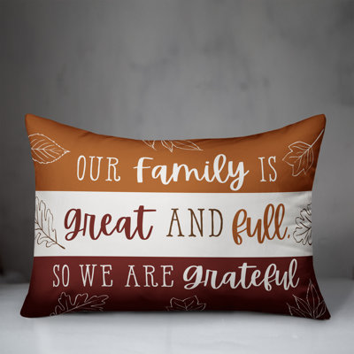 Outdoor Reversible Throw Pillow