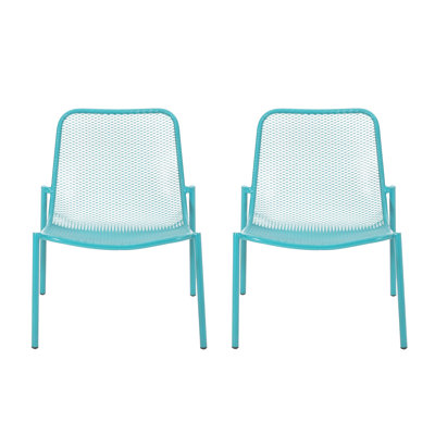 Modern Teal Stackable Chair , Build, 26"X21.96"X26 Outdoor Chairs, Delightful Mesh, 26" W X 21.96" D H,
