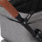 Foldable Pet Jogger Stroller with Detachable Carrier