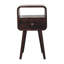 Bedside 30cm W Solid Wood Bedside Table