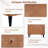 2 Piece Air Leather Living room Loveseat & Chair Combo