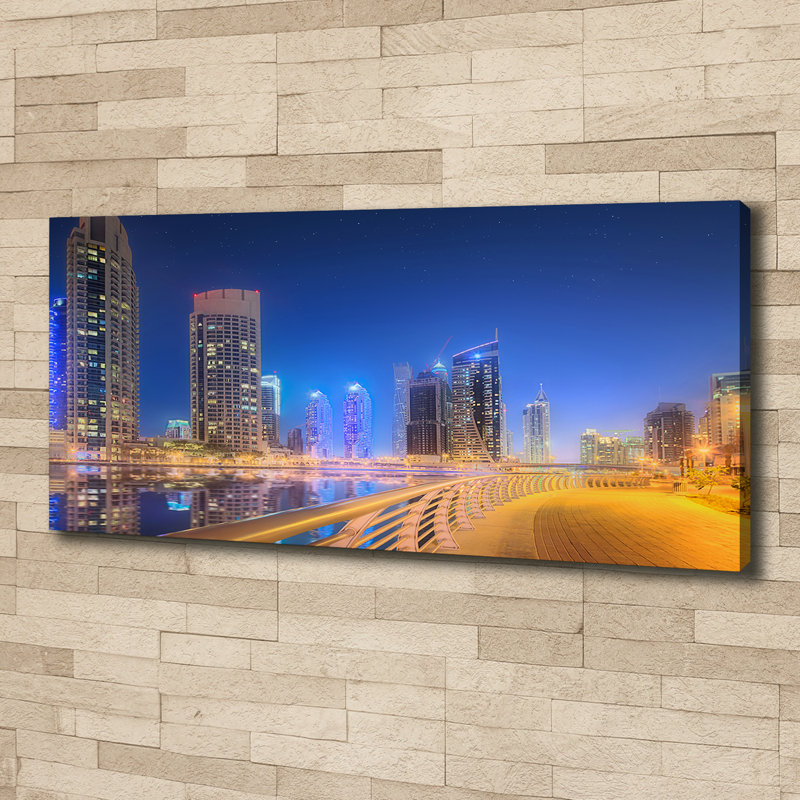 Dubai - Wrapped Canvas Print