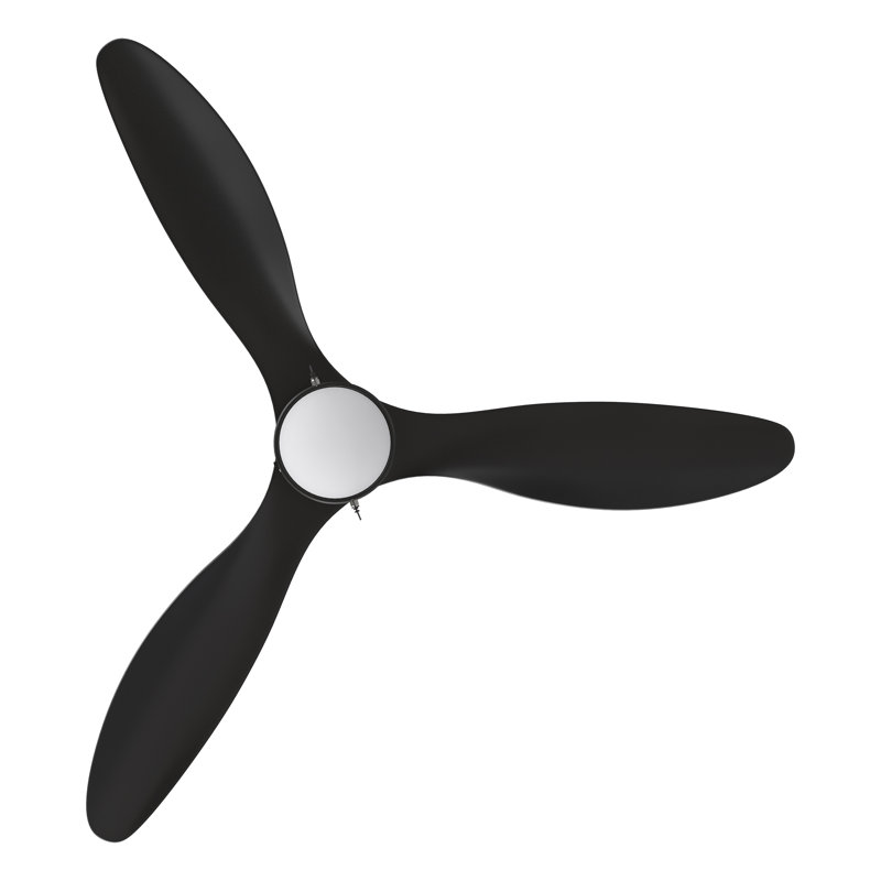 Ventilateur de plafond à chaîne à tirer 52 po avec lumières DEL