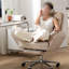 Fauteuil en microfibre réglable à plusieurs vitesses-112299926