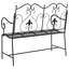 Garden Bench 104 X 54 X 93Cm Steel-1578090898