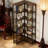 7-tier Hexagon Corner Bookshelf – Space-saving Display & Storage Unit With Side Railings, Metal Frame, Adjustable Feet For Living Room, Bedroom, Office-723279314-735428882
