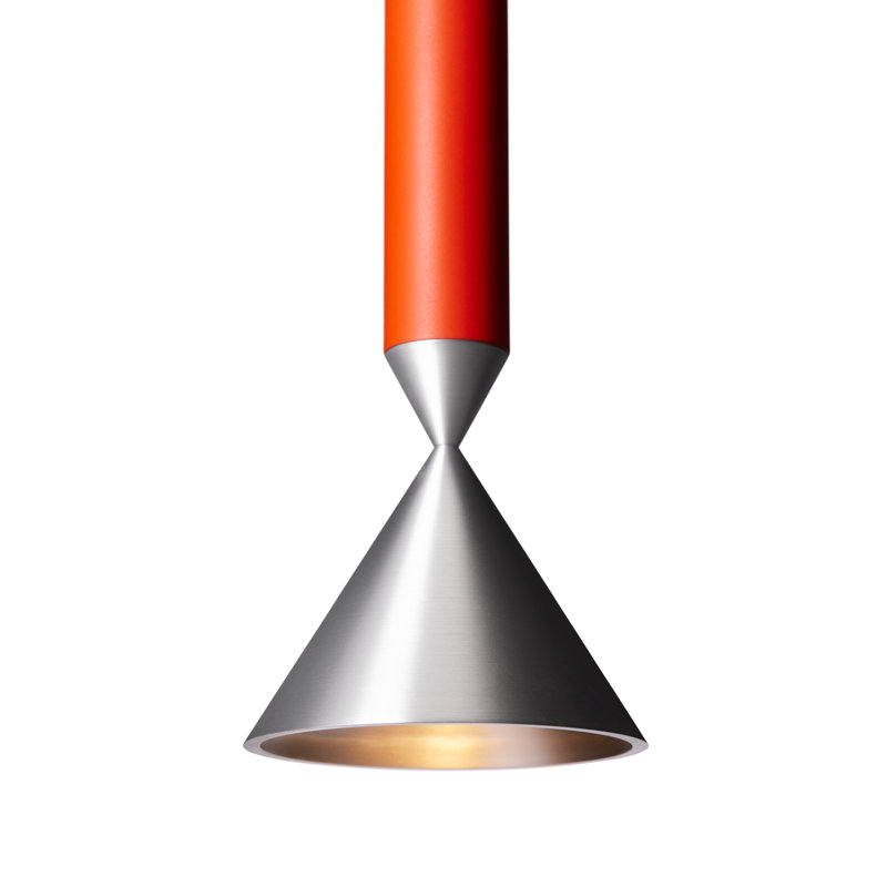 Apollo, 151" H x 4.92" W x 4.92" D, Turtledove/Aluminium