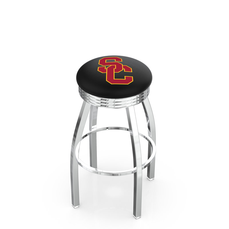 Tabouret de bar Logo Series, Tabouret de comptoir (siège d'une hauteur de 25 p, Noir soudé uni