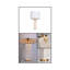 Aquila 25.5'' White/Gold Table Lamp
