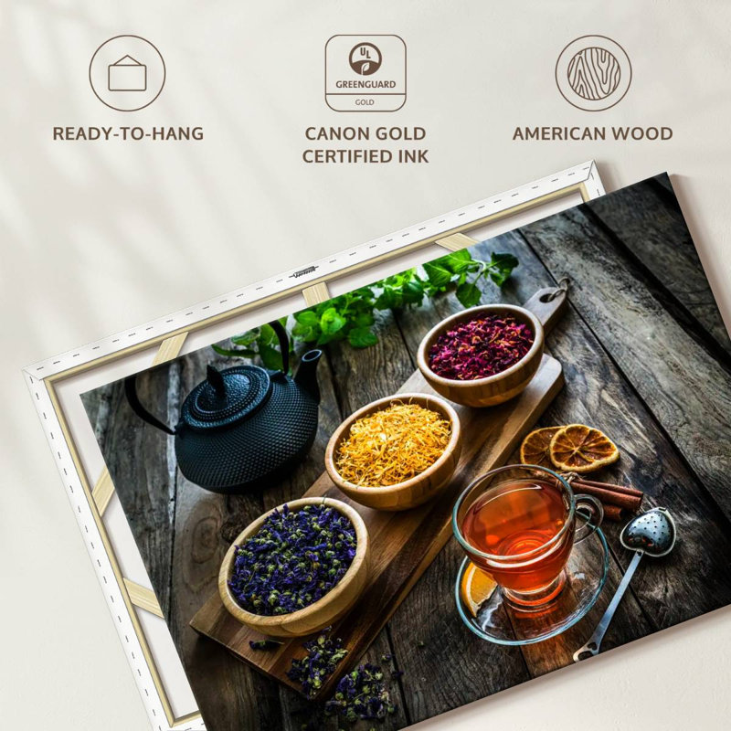 Yarlin Kitchen Herbs And Spices, 30" H x 45" W