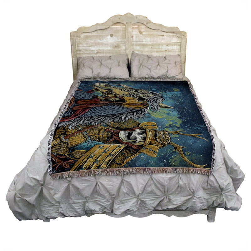 Couverture squelette «The Way of The Warrior» par David Lozeau - Pure Country Weavers
