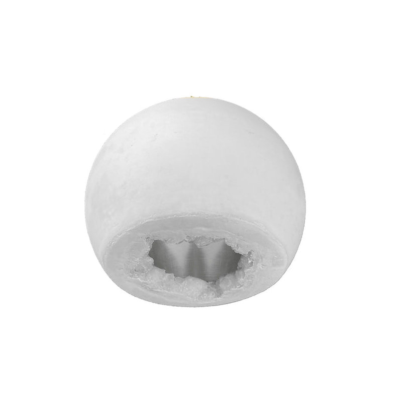 Geode 1 - Light Pendant, Matte White, Black