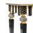 Check and Stripe Side Table-663660145