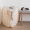 3 Sprouts Recycled Pop-up Hamper/terrazzo/beige