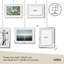 Black Metal Picture Frame - Set of 5-48141034