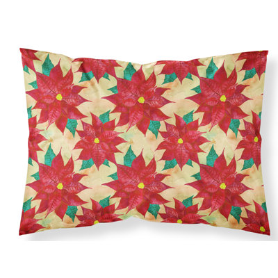 Poinsetta Microfiber Floral