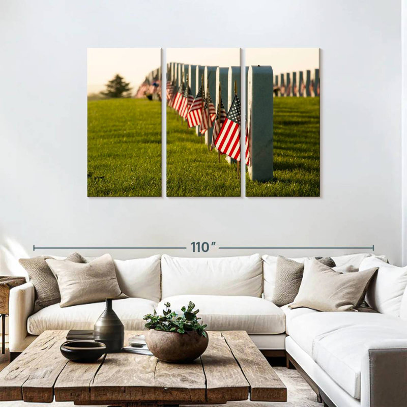 Lelend Graves On Memorial Day, 48" H x 74" W