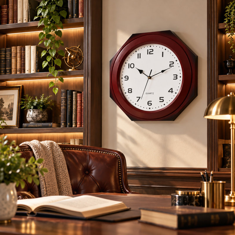 Clift Wall Clock, Brown