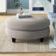 Canapé modulaire symétrique avec repose-pieds Oakhill