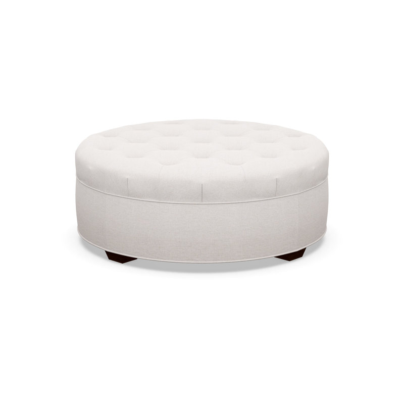 Round Ottoman, 7064-88, Walnut