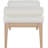 Priscilla Linen Textured Fabric Bench-1207316858-1207616445