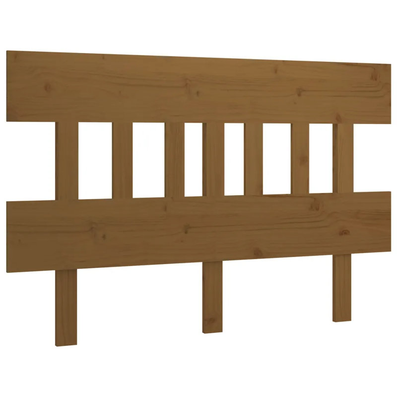 Jasee Solid Wood Headboard, 123.5 x 81 cm, Honey Brown