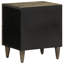 40cm W Metal Bedside Table